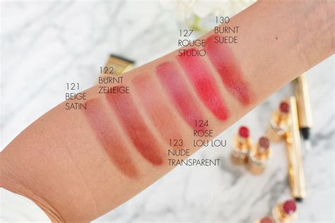 YSL Rouge Volupte Shine // FULL SWATCHES 